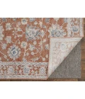 Feizy Pasha TERRACOTTA/IVORY PAS39M7F 9 ft. 0 in. X 12 ft. 8 in. Rectangle Rug