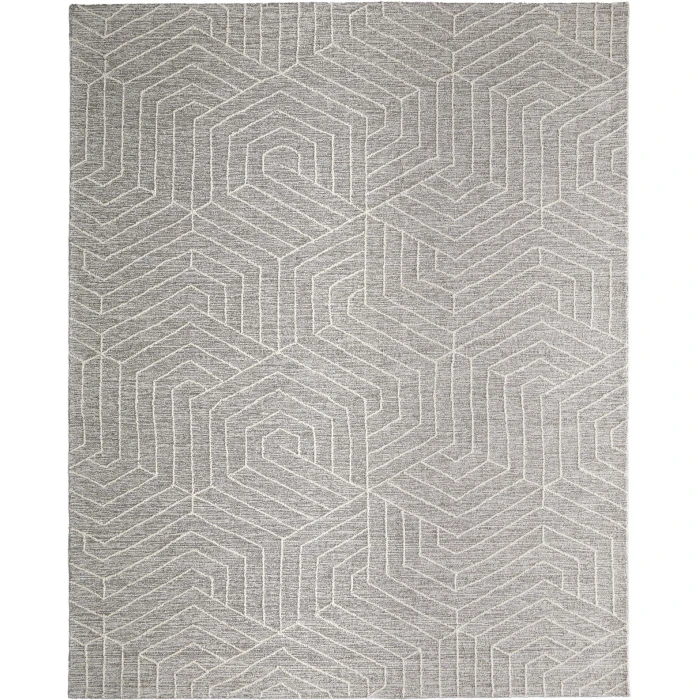 Feizy Emerson Gray/Ivory T32T8015 12ft. x 15ft. Rect. Rug
