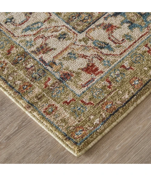 Feizy Pearson Green/Ivory/Blue PRS39SJF 5ft. x 7ft.6in. Rect. Rug