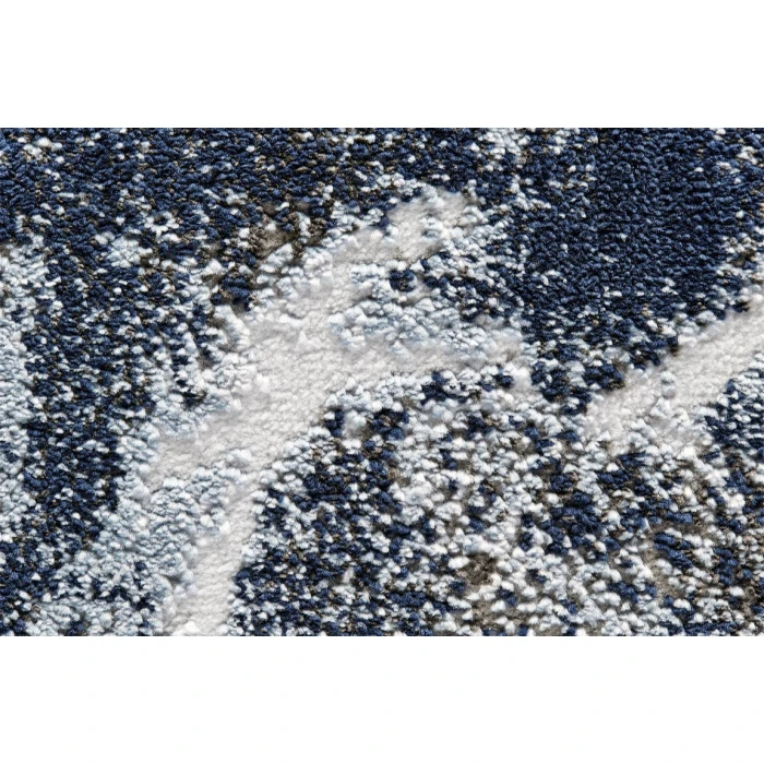 Feizy GASPAR 3833F IN WHITE/GRAY 2' 10" X 8' Runner Area Rug