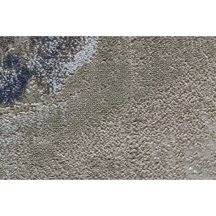 Feizy GASPAR 3838F IN GRAY/WHITE 2' 10" X 8' Runner Area Rug