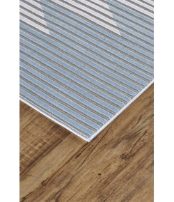 Feizy Marigold 3830F GRAY/LIGHT BLUE Area Rug 10 ft. 4 X 13 ft. 6 Rectangle