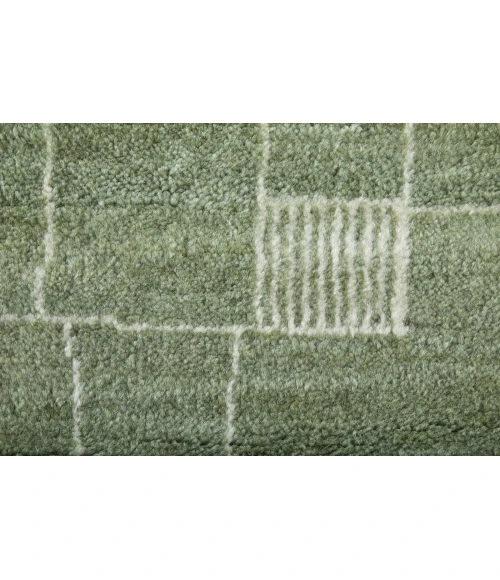 Feizy Agape Green/Ivory AGP69HBF 11 ft. 6 in. X 15 ft. Rect. Rug