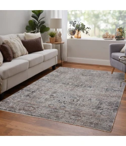 Feizy Caprio Taupe/Ivory/Gray 9203958F 7ft.10in. x 10ft. Rect. Rug