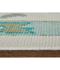 Feizy Karina IVORY/GREEN 90969G7F 12 ft. X 15 ft. Rectangle Rug