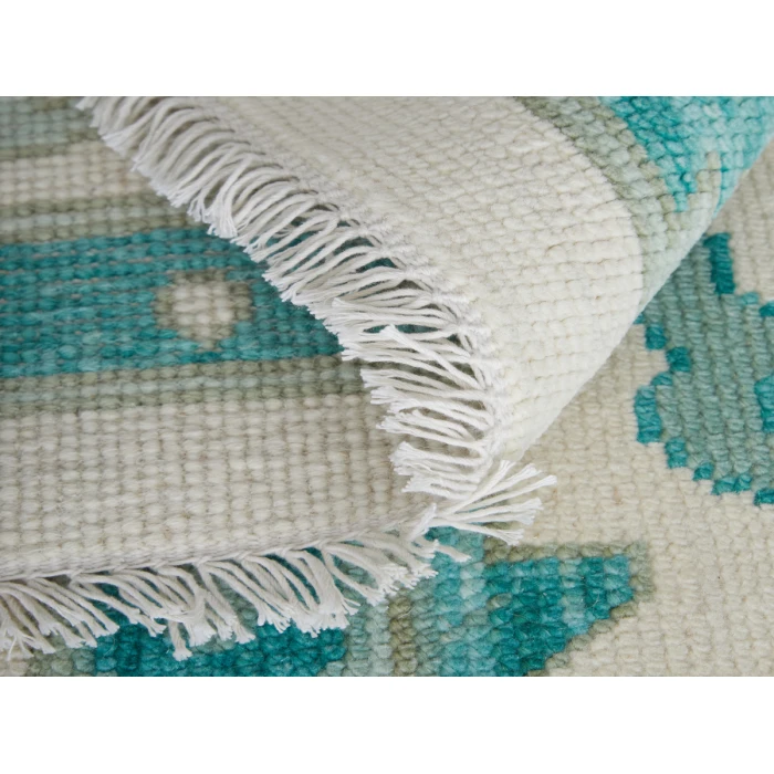 Feizy Karina IVORY/GREEN 90969G7F 12 ft. X 15 ft. Rectangle Rug