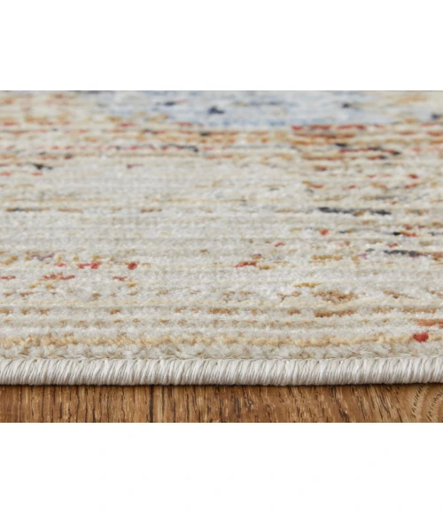 Feizy Sonora IVORY/BLUE SNR39NWF 9 ft. 0 in. X 12 ft. 8 in. Rectangle Rug