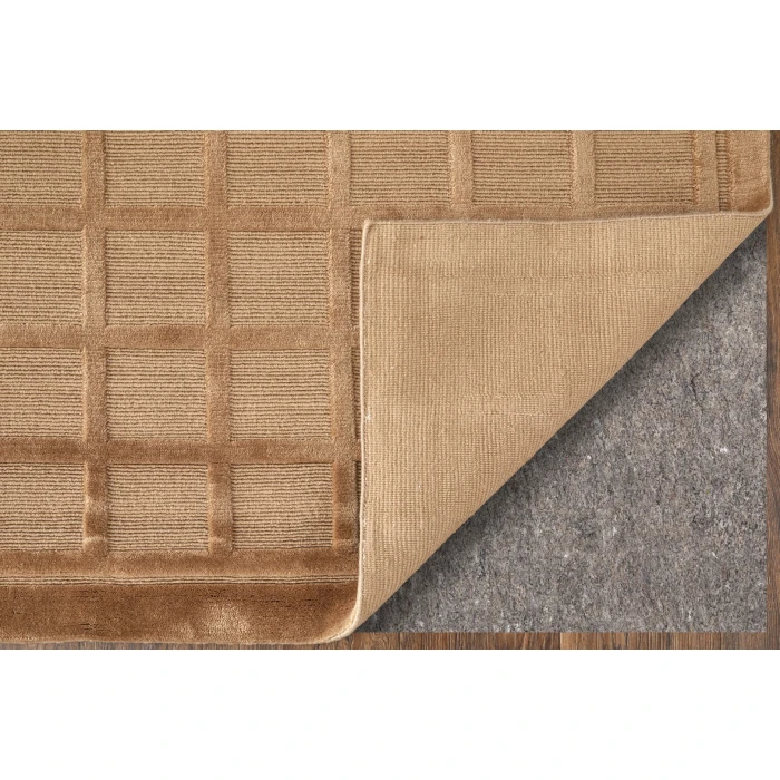 Feizy Channels Tan 2877278F 9ft.6in. x 13ft.6in. Rect. Rug
