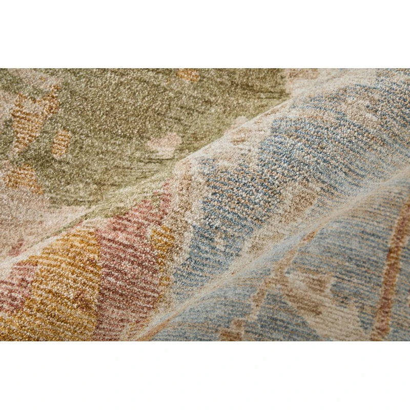 Feizy Pearson Ivory/Green/Tan PRS39SRF 2ft.6in. x 7ft.3in. Rect. Rug