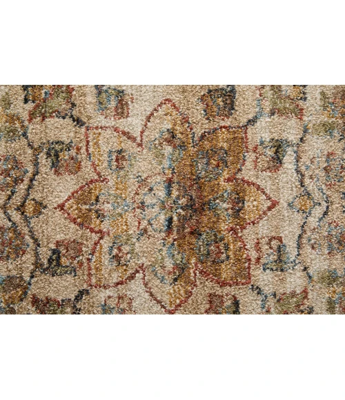 Feizy Pearson Ivory/Tan/Blue PRS39SEF 9ft. x 12ft. Rect. Rug
