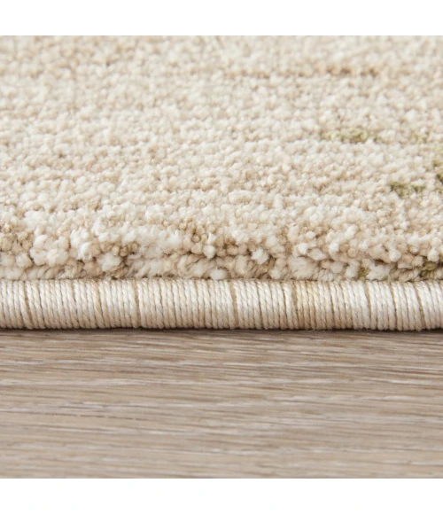 Feizy Pearson Ivory/Green/Brown PRS39STF 12ft. x 15ft. Rect. Rug