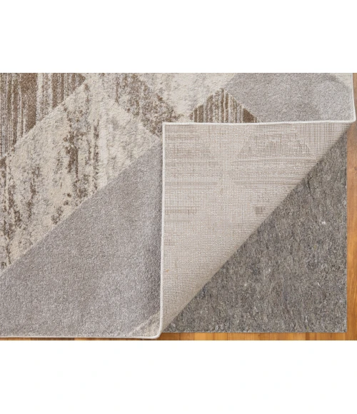 Feizy Vancouver BEIGE/BROWN VNR39NRF 10 ft. X 14 ft. Rectangle Rug