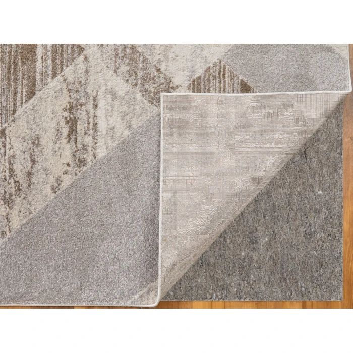 Feizy Vancouver BEIGE/BROWN VNR39NRF 4 ft. X 6 ft. Rectangle Rug