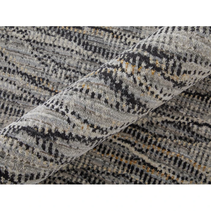 Feizy Sonora GRAY/CHARCOAL SNR39NXF 2 ft. 6 in. X 7 ft. 3 in. Rectangle Rug