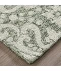 Feizy Belfort Ivory/Green 8698A28F 10 ft. X 14 ft. Rect. Rug