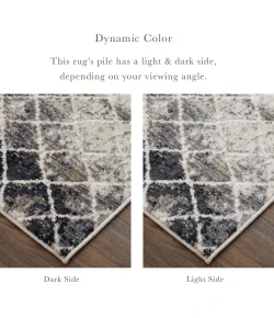 Feizy Kano Ivory/Gray/Taupe 8643873F 2ft.2in. x 3ft. Rect. Rug