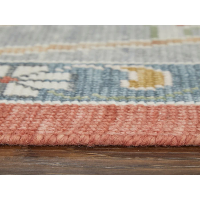 Feizy Karina RUST/GRAY 90969G4F 2 ft. 6 in. X 8 ft. Rectangle Rug