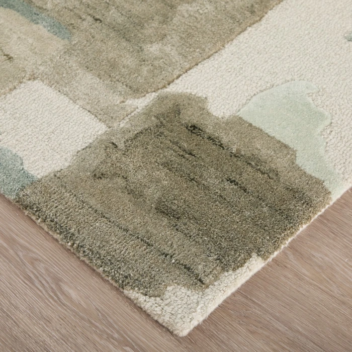 Feizy Kendall Green/Brown/Ivory KDL8A59F 2 ft. X 3 ft. Rect. Rug