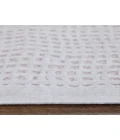 Feizy Saphir Mira BLUSH/WHITE 6803499F 9 ft. 8 in. X 12 ft. 7 in. Rectangle Rug