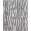 Feizy Peconic Gray/Ivory T23T8009 8ft. x 10ft. Rect. Rug