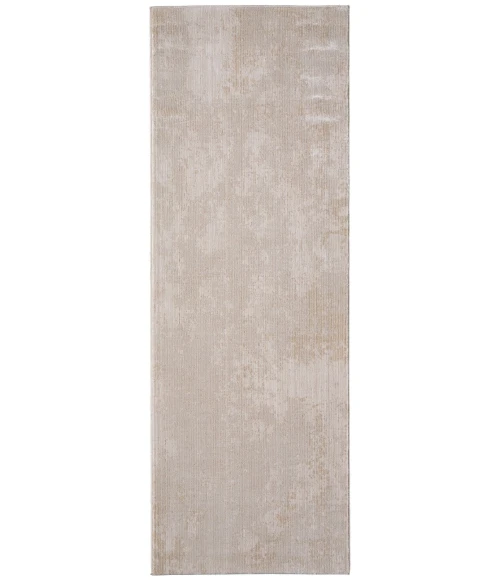 Feizy Sonora Gray/Ivory/Brown SNR39PLF 2 ft. 6 in. X 7 ft. 3 in. Rect. Rug