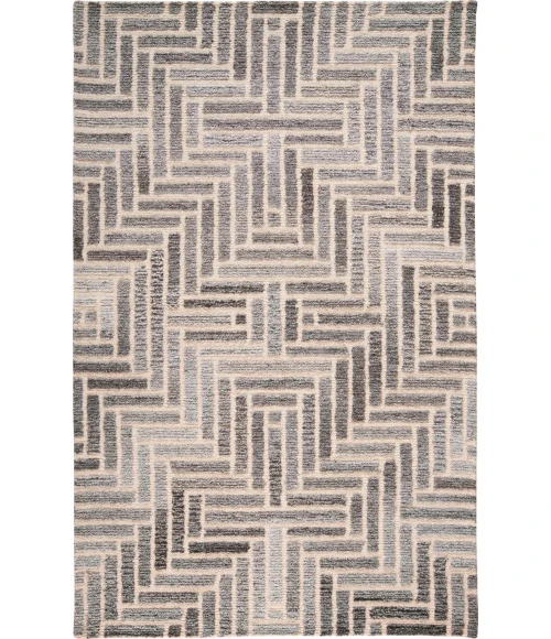 Feizy ASHER 8768F IN TAUPE/NATURAL 10' X 10' Round Area Rug
