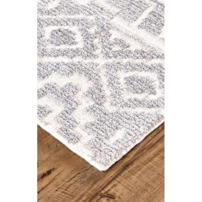 Feizy ASHER 8771F IN TAUPE/NATURAL 10' X 10' Round Area Rug