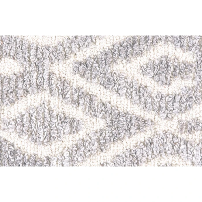 Feizy ASHER 8771F IN TAUPE/NATURAL 10' X 10' Round Area Rug