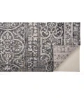 Feizy KANO 3871F IN CHARCOAL/IVORY 2' 7" x 8' Runner Area Rug