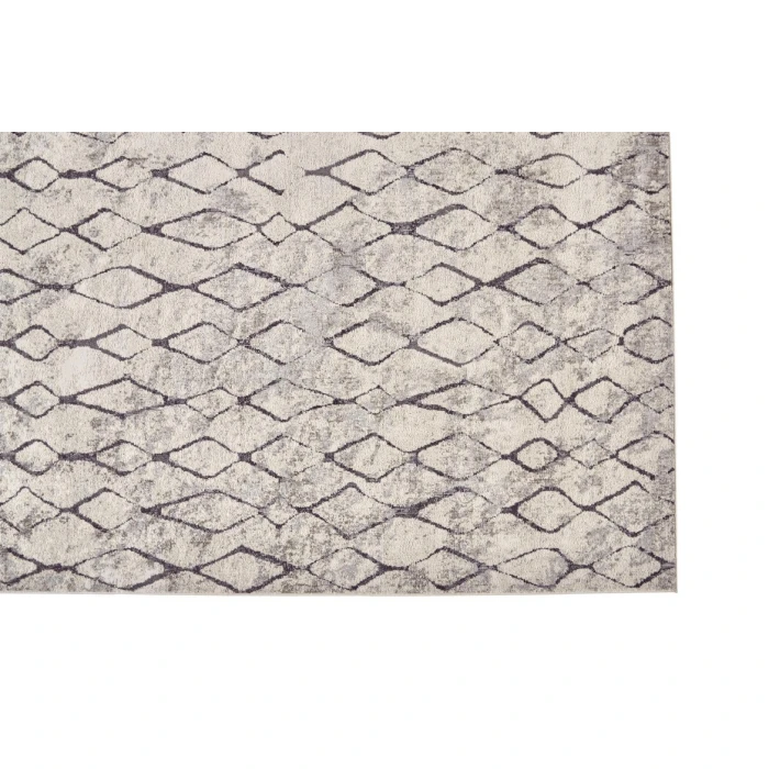 Feizy KANO 3872F IN SAND/CHARCOAL 10' 2" X 13' 9" Area Rug