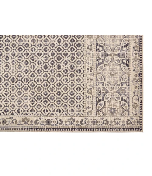 Feizy KANO 3874F IN GRAY/IVORY 10' 2" X 13' 9" Area Rug