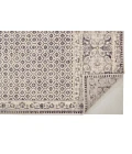 Feizy KANO 3874F IN GRAY/IVORY 10' 2" X 13' 9" Area Rug