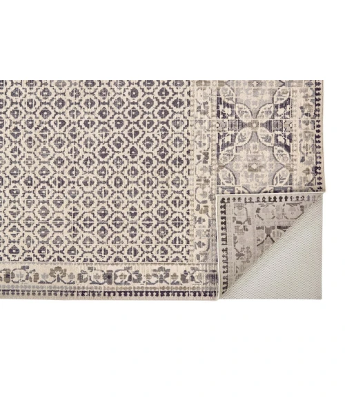 Feizy KANO 3874F IN GRAY/IVORY 10' 2" X 13' 9" Area Rug