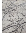Feizy KANO 3877F IN CHARCOAL/GRAY 5' 3" X 7' 6" Area Rug