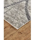 Feizy KANO 3877F IN CHARCOAL/GRAY 5' 3" X 7' 6" Area Rug