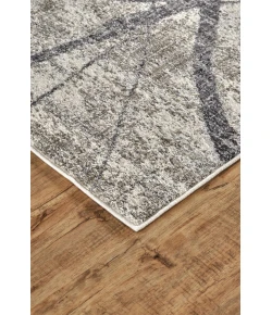 Feizy Kano 3877F CHARCOAL/GRAY Area Rug 6 ft. 7 X 9 ft. 6 Rectangle