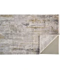 Feizy CADIZ 3887F IN IVORY/GRAY 2' 2" X 3' 2" Sample Area Rug