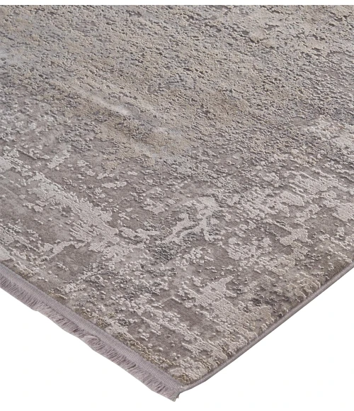 Feizy CADIZ 3888F IN LIGHT GRAY 4' 10" X 7' 10" Area Rug