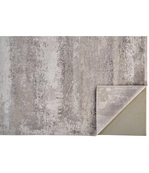 Feizy CADIZ 3888F IN LIGHT GRAY 4' 10" X 7' 10" Area Rug