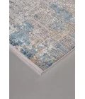 Feizy CADIZ 3889F IN IVORY/BLUE 2' 2" X 3' 2" Sample Area Rug