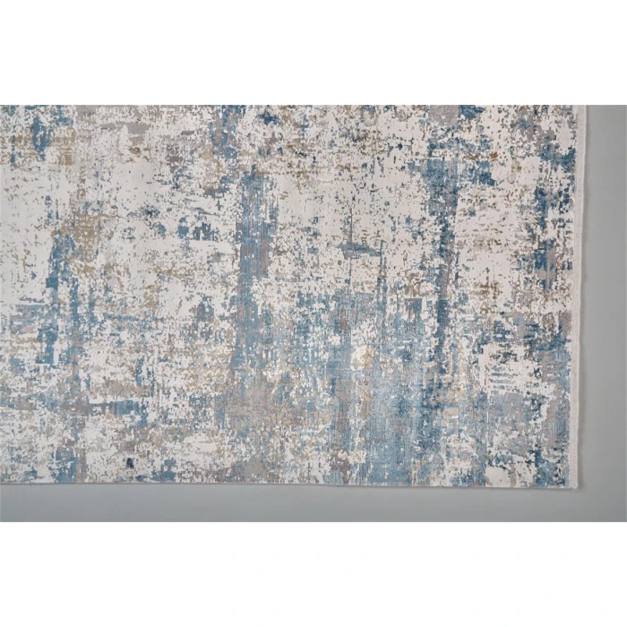 Feizy CADIZ 3891F IN BLUE/IVORY 11' 6" X 14' 6" Area Rug
