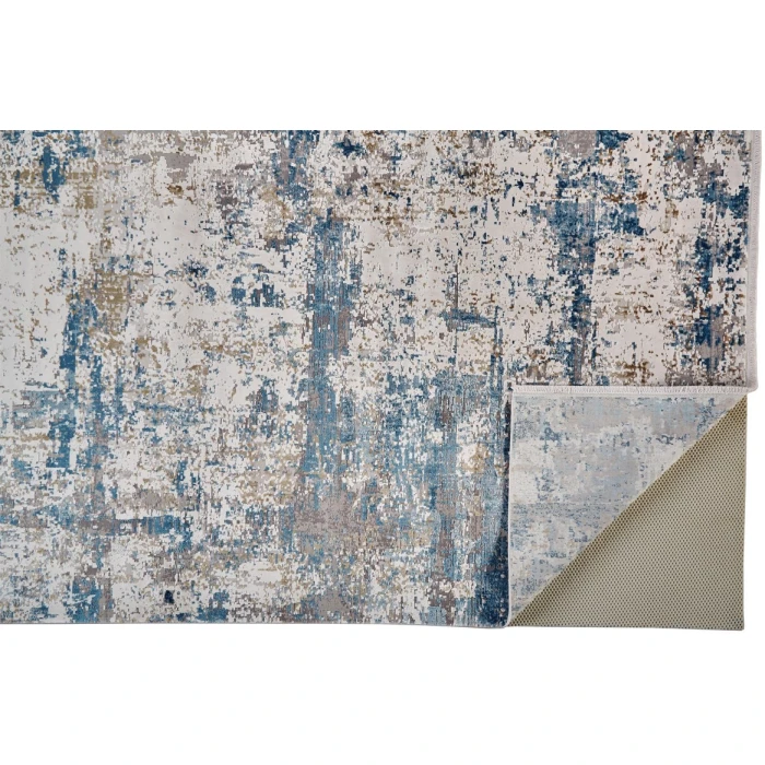 Feizy CADIZ 3891F IN BLUE/IVORY 11' 6" X 14' 6" Area Rug