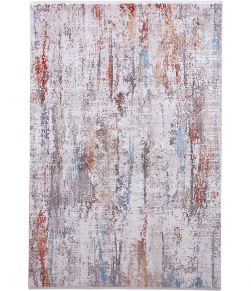 Feizy CADIZ 3903F IN IVORY/MULTI 7' 9" X 11' Area Rug