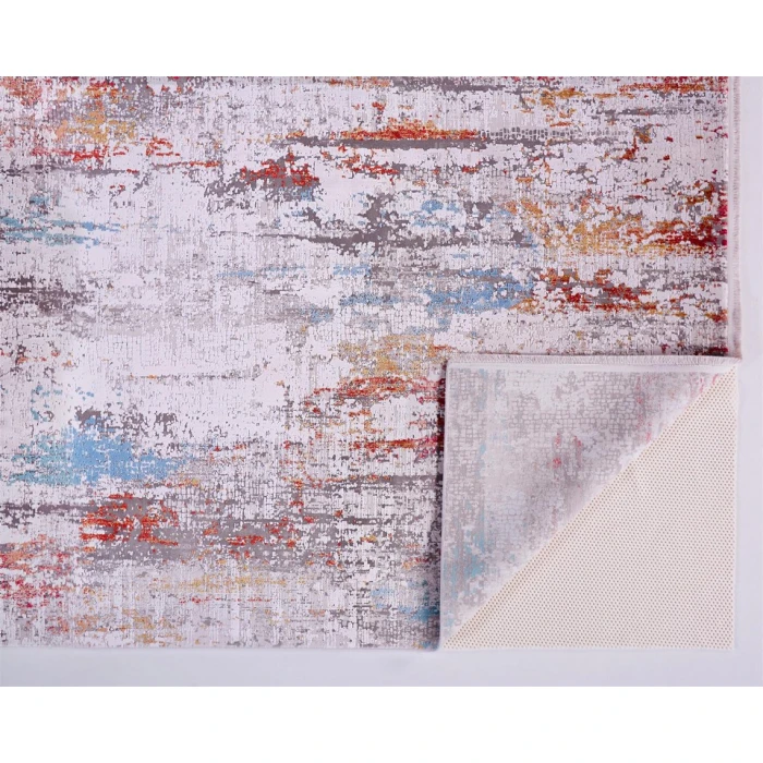 Feizy CADIZ 3903F IN IVORY/MULTI 7' 9" X 11' Area Rug