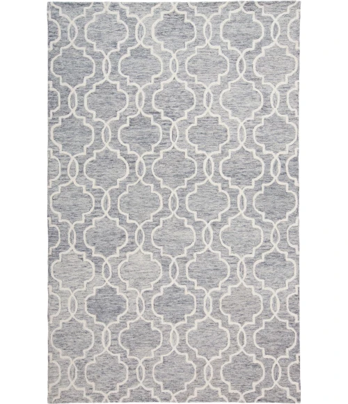 Feizy BELFORT 8775F IN GRAY/IVORY 2' x 3' Sample Area Rug