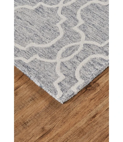 Feizy BELFORT 8775F IN GRAY/IVORY 2' x 3' Sample Area Rug