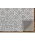 Feizy BELFORT 8775F IN GRAY/IVORY 2' x 3' Sample Area Rug