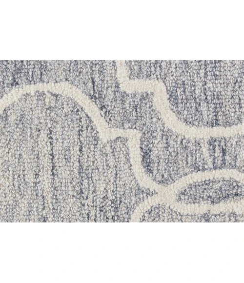 Feizy BELFORT 8775F IN GRAY/IVORY 2' x 3' Sample Area Rug