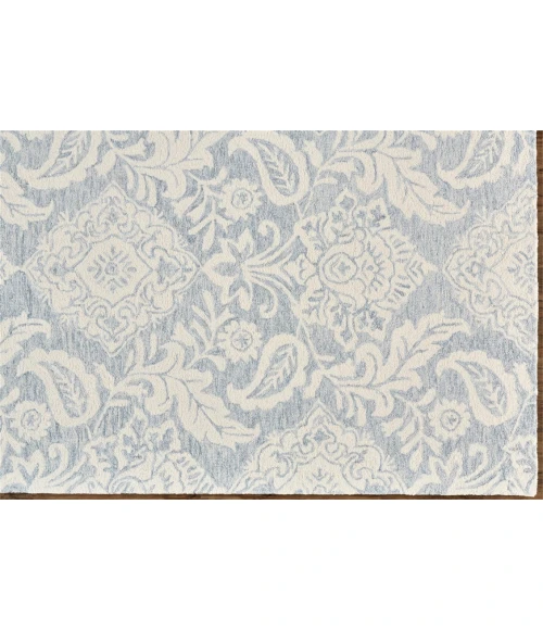 Feizy BELFORT 8776F IN BLUE/GRAY 5' x 8' Area Rug