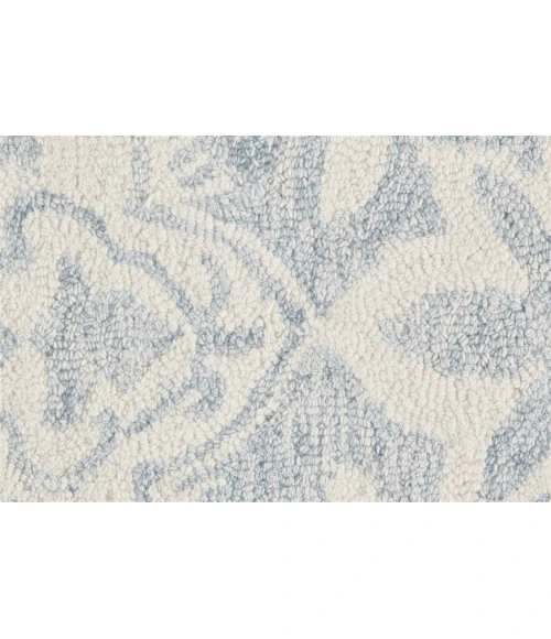 Feizy BELFORT 8776F IN BLUE/GRAY 5' x 8' Area Rug